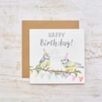 Happy Birthday Card Feathered Fellas