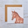 Horse Happy Birthday Card (4FL470)