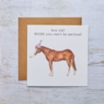 Neigh How Old Birthday Humour Card