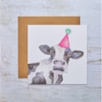 Cow With Hat Card (4FL472)