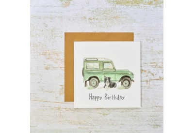 Happy Birthday Landy And Collie Card