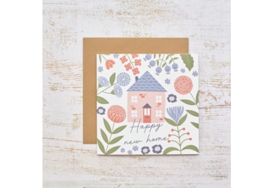 Happy New Home Floral Card Happy New Home Floral Card