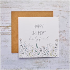 Lovely Friend Card Lovely Friend Card