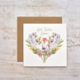Floral Serenade Get Well Soon Card