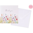 Flower Thank You Card Flower Thank You Card