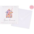 Flower New Home Card Flower New Home Card