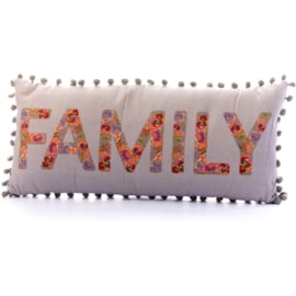 Family Linen Cushion (4FW141)