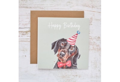 Dachshund Dog Birthday Card Dachshund Dog Birthday Card
