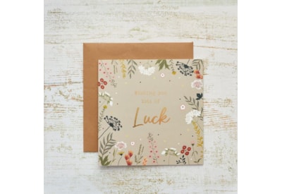 Floral Home Lots Of Luck Foil Card Floral Home Lots Of Luck Foil Card