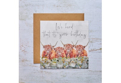 Herd Birthday Card Herd Birthday Card