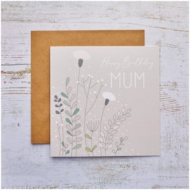 Happy Birthday Mum Card (4HM150)
