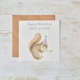 Squirrel Birthday Card Squirrel Birthday Card