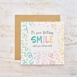 Smile Birthday Card