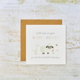Baby Shower Farm Animals Card Baby Shower Farm Animals Card