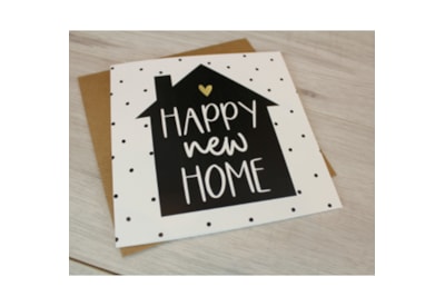 New Home B/w Card (4MM401)