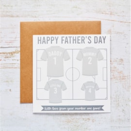 Football Shirt 4 Card Football Shirt 4 Card