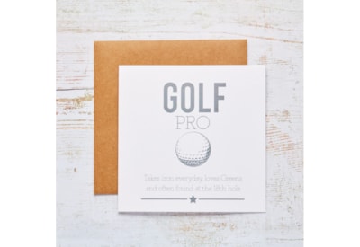 Golf Pro Card (4MN184)