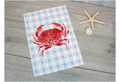 Crab Print A4 Card (4NT190)