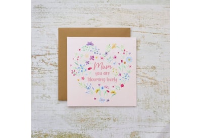 Blooming Lovely Floral Mothers Day Card Blooming Lovely Floral Mothers Day Card