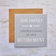 Job Done Retirementcard Job Done Retirementcard