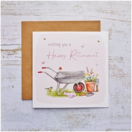 Retirement Floral Card Retirement Floral Card