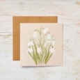 Floral Snowdrops Card Floral Snowdrops Card