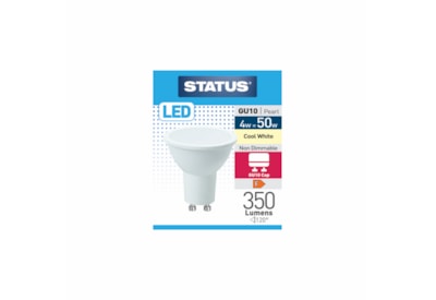 Status 4.5w Led Gu10 Cool White Bulb Status 4.5w Led Gu10 Cool White Bulb