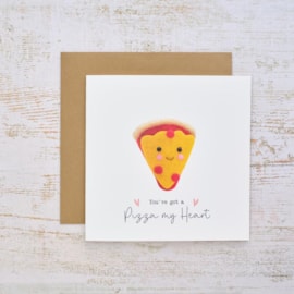 Tiny World You'Ve Got A Pizza My Heart Card Tiny World You'Ve Got A Pizza My Heart Card