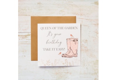 Queen Of The Garden Birthday Card Queen Of The Garden Birthday Card