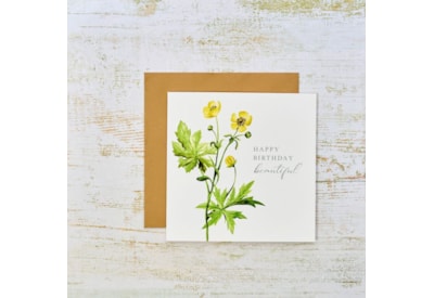 Beautiful Wildflower Birthday Card Beautiful Wildflower Birthday Card