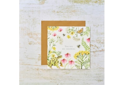 You Are My Sunshine Wildflower Card You Are My Sunshine Wildflower Card