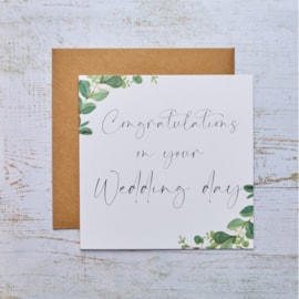 Richard Lang Congratulations Wedding Card (4WG204)