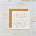 Happy Anniversary Pretty Flowers Card Happy Anniversary Pretty Flowers Card