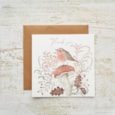 Woodland Rustic Robin Thank You Card Woodland Rustic Robin Thank You Card