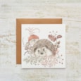 Woodland Rustic Hedgehog Card Woodland Rustic Hedgehog Card