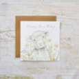 Floral Lamb Birthday Card Floral Lamb Birthday Card
