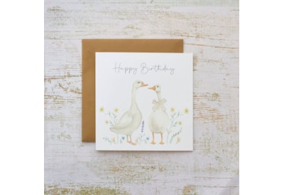 Happy Birthday Geese Card Happy Birthday Geese Card
