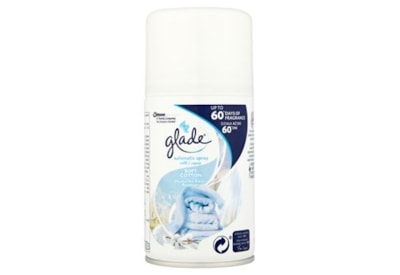 Glade Auto Spray Refill Soft Cotton 269ml (GARC)