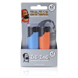Zig-zag 2 Pack Windproof Lighters (ZIGWINDPROOF-2PK)