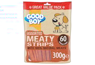 Good Boy Pawsley Assorted Meaty Strips 300g Good Boy Pawsley Assorted Meaty Strips 300g