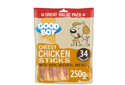 Good Boy Pawsley Cheesy Chicken Strips 250g (05275)