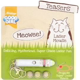 Meowee Laser Mouse Cat Toy 110mm Meowee Laser Mouse Cat Toy 110mm