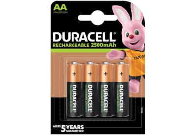 Duracell Rechargable Ultra Aa Battery 2500mah 4s (DURHR6B4-2500)