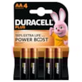 Duracell Plus Power Boost Aa Batteries 4s Duracell Plus Power Boost Aa Batteries 4s