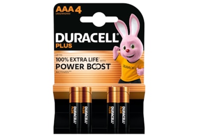 Duracell Plus Power Boost Aaa Batteries 4s Duracell Plus Power Boost Aaa Batteries 4s