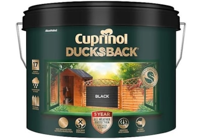 Cuprinol Ducksback Black 9lt (5216323)