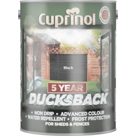 Cuprinol Ducksback Black 5lt (2092647)