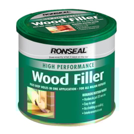 Ronseal High Performance Wood Filler White 550g