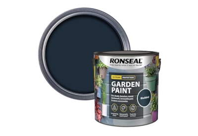 Ronseal Garden Paint Blackbird 2.5l Ronseal Garden Paint Blackbird 2.5l