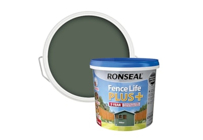 Ronseal Fence Life Plus + Willow 5lt Ronseal Fence Life Plus + Willow 5lt